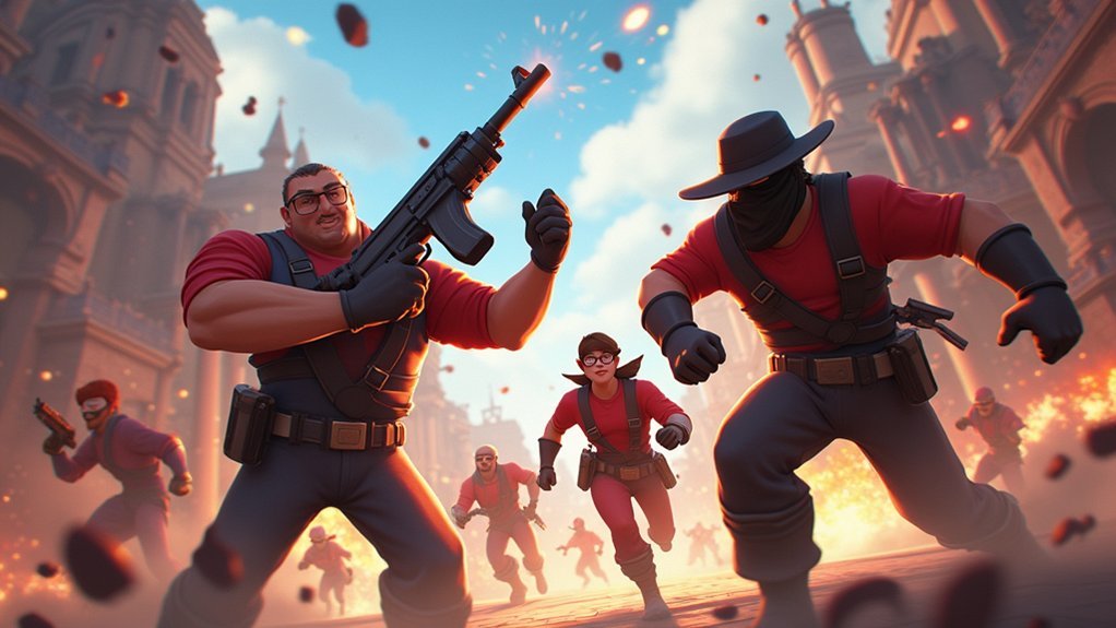 classic free multiplayer shooter