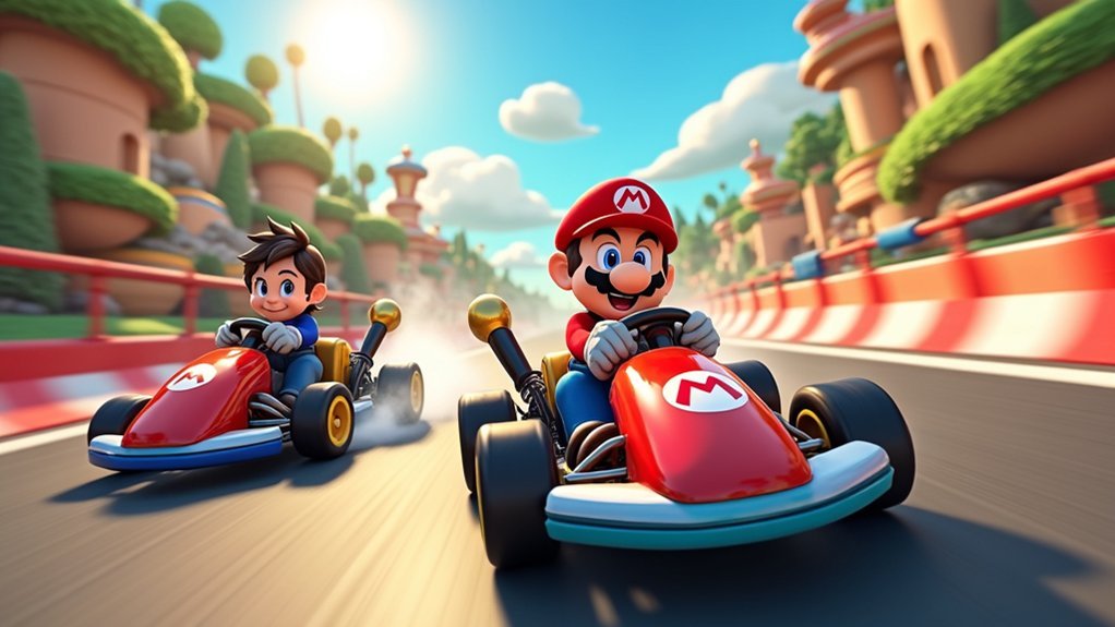 free disney kart racing