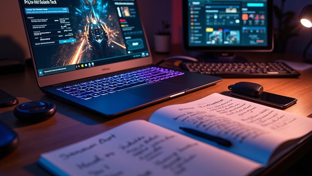 gaming laptop specification essentials