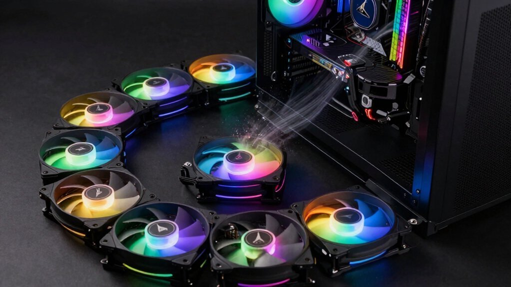 budget case fans for cooling gaming pcs