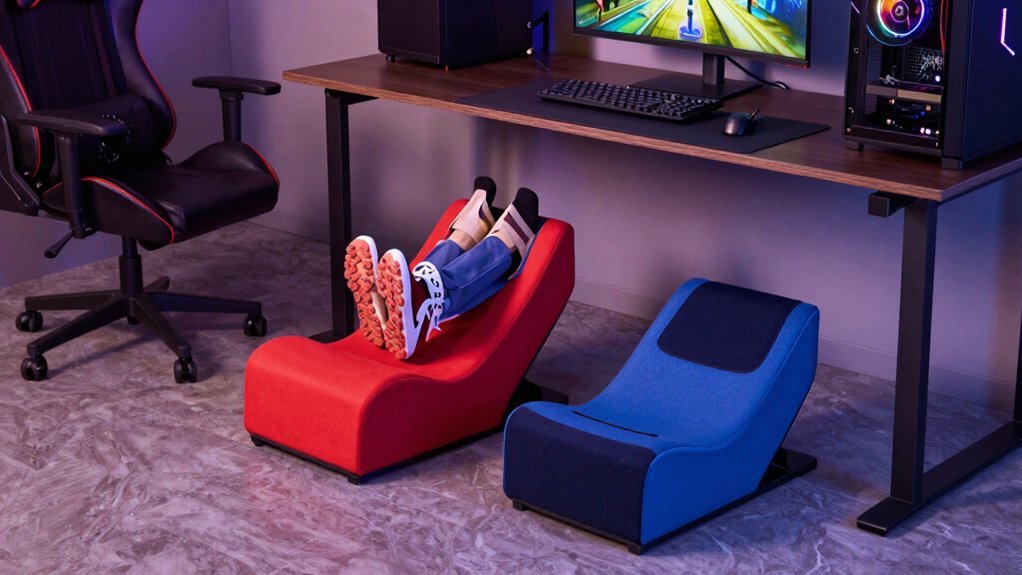 budget footrests elevate gaming comfort instantly