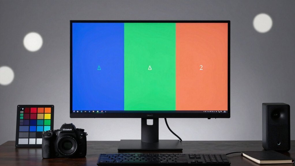 4k monitor e under 2 factory calibrated
