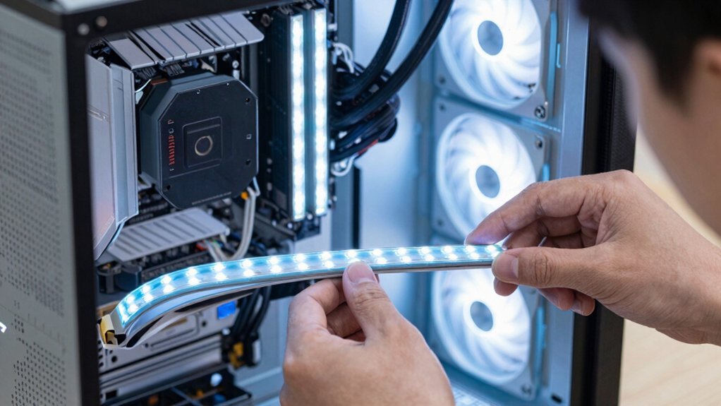 bench test led strips verify route seal