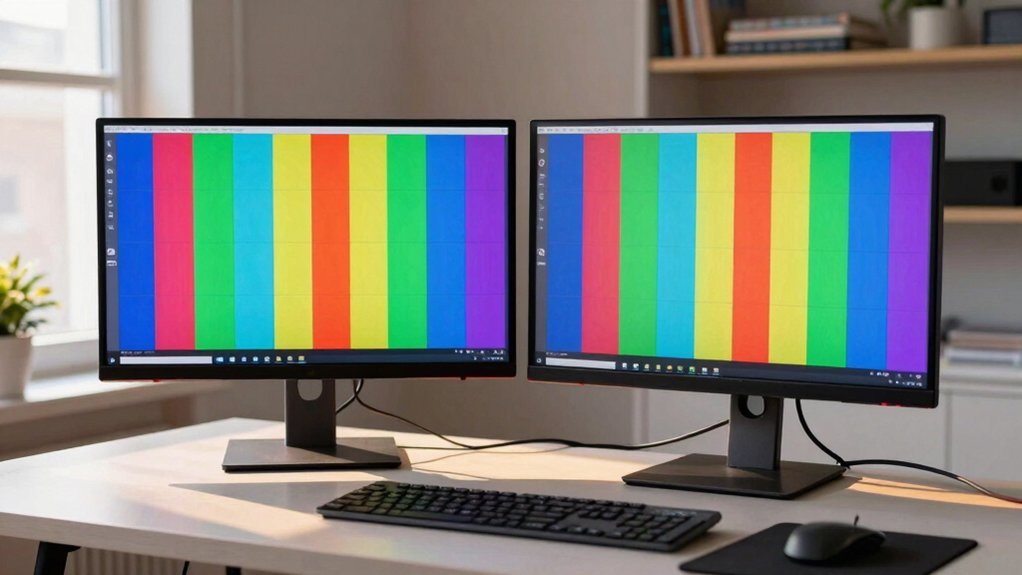 budget dual monitor identical specs