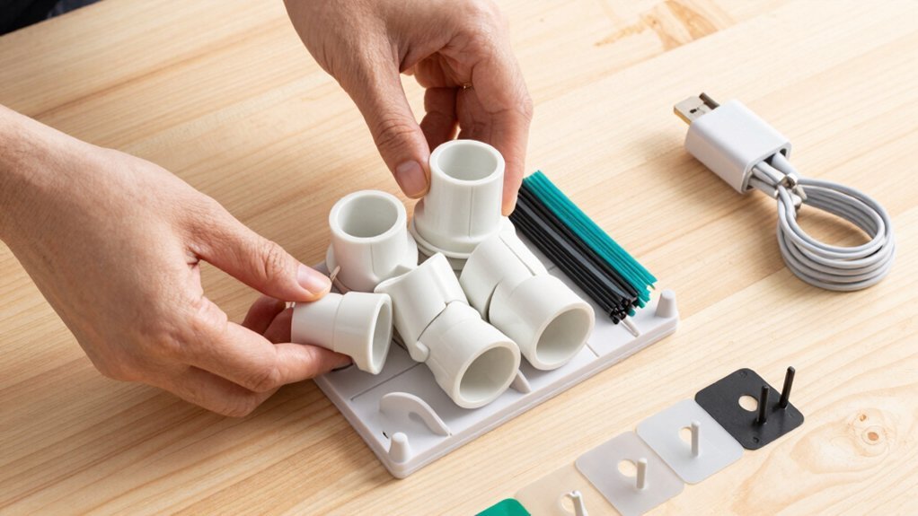budget paper tube cable organizer kit