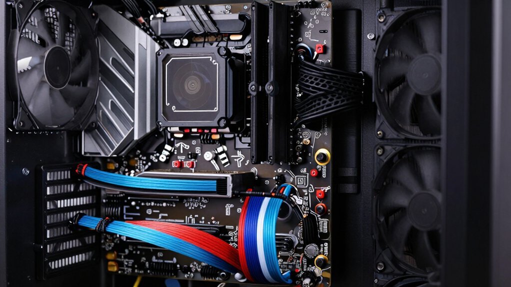 cable management boosts micro atx cooling