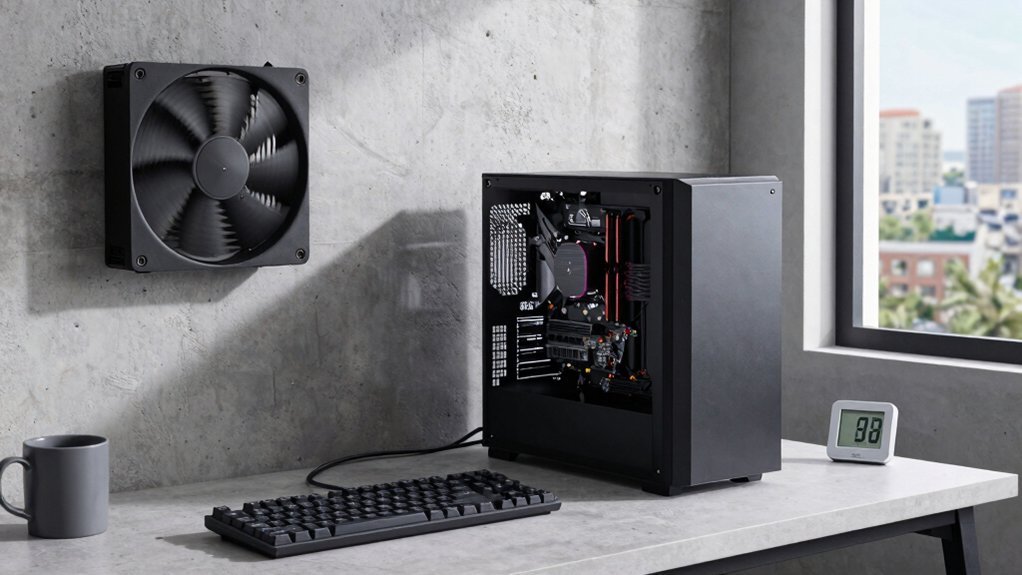 cool room improves gpu cooling efficiency