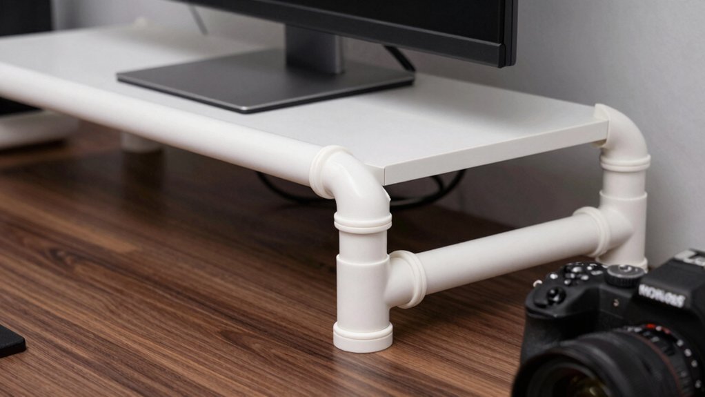 core pvc desk with kee klamp fittings