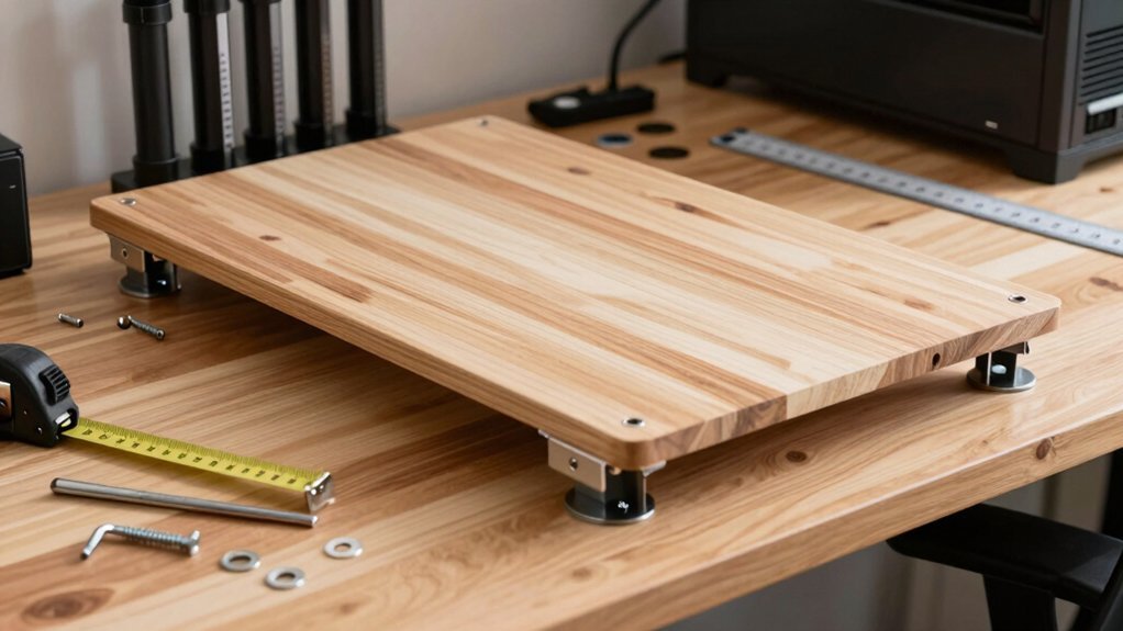diy height adjustable gaming desk legs