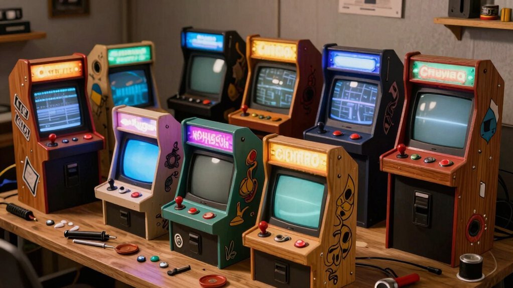 10 Best DIY Retro Gaming Cabinet Builds Under $100