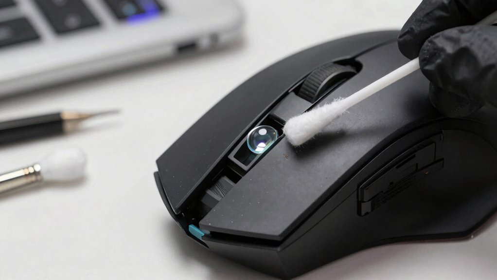 dust free sensor lens steady tracking