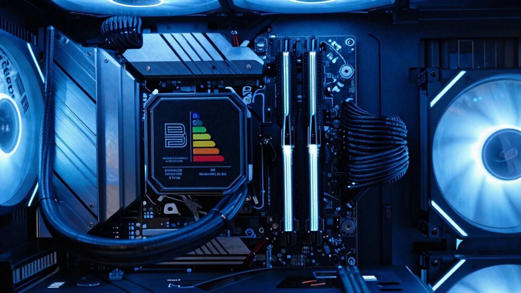efficient psu enables higher overclocking headroom