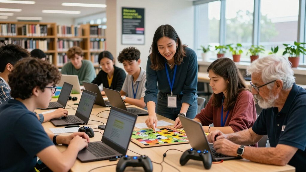 free gaming classes build community literacy