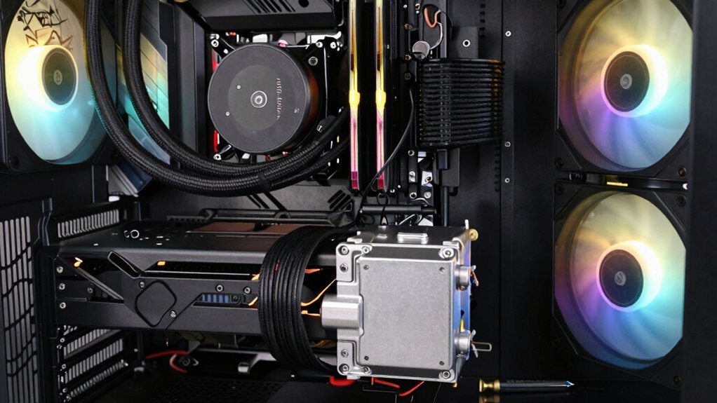 front mounted 120mm aio installation