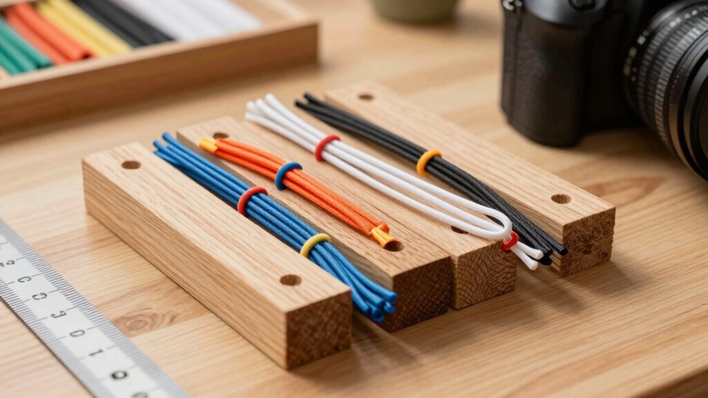 How to Make Homemade Cable Organizers