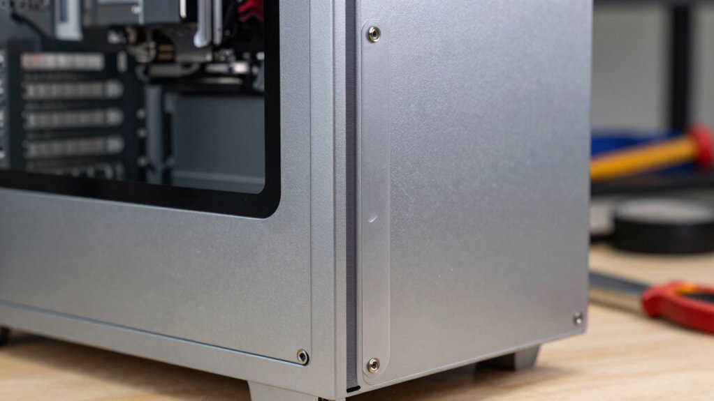 magnetic quick release side window