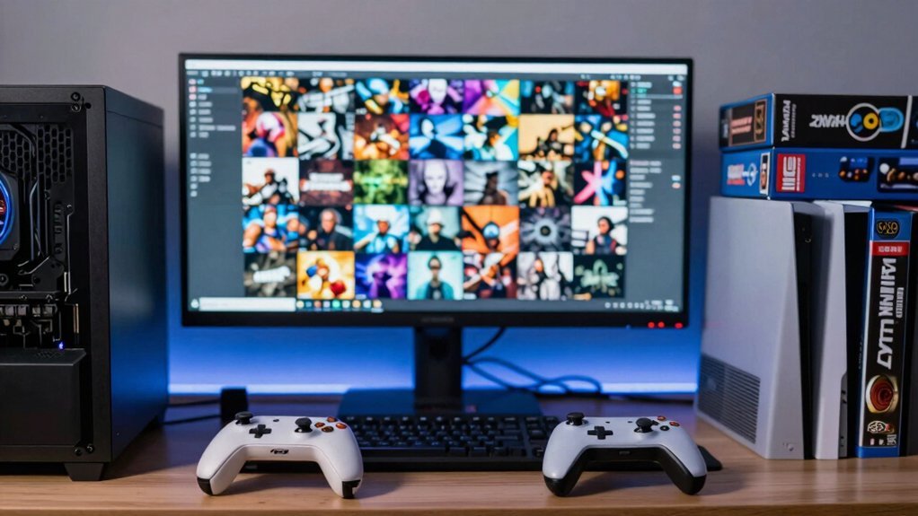 massive multi store pc libraries