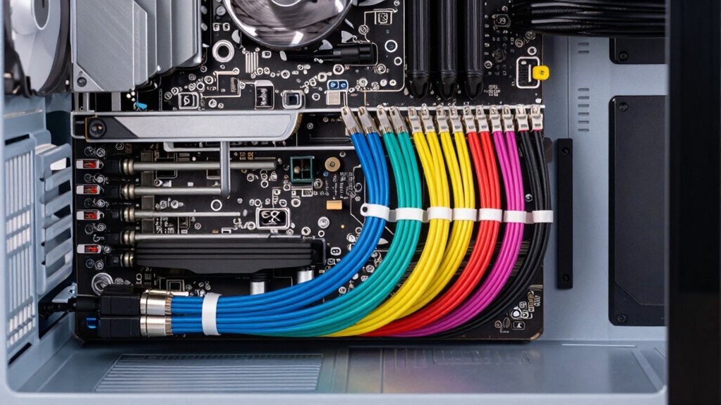 neat cables reduce thermal stress