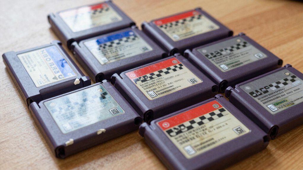 nintendo cartridge authenticity checks and signs