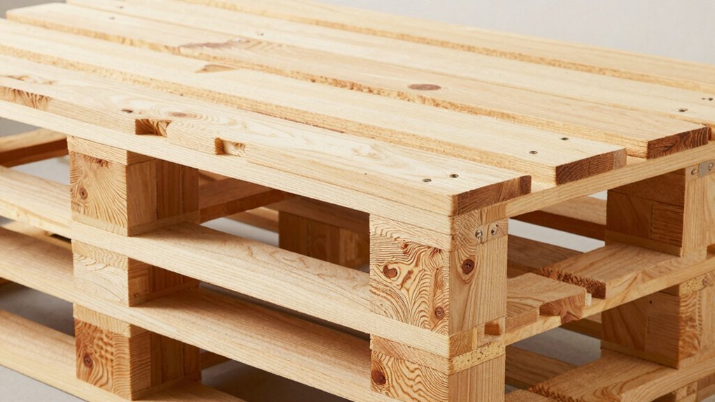 pallet desk frame stability