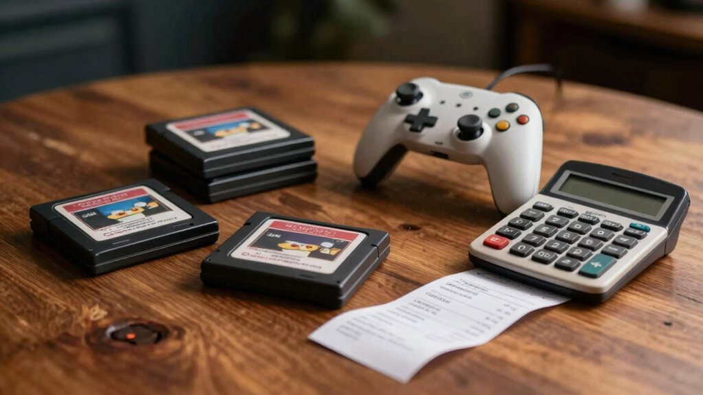physical game trade in value analysis