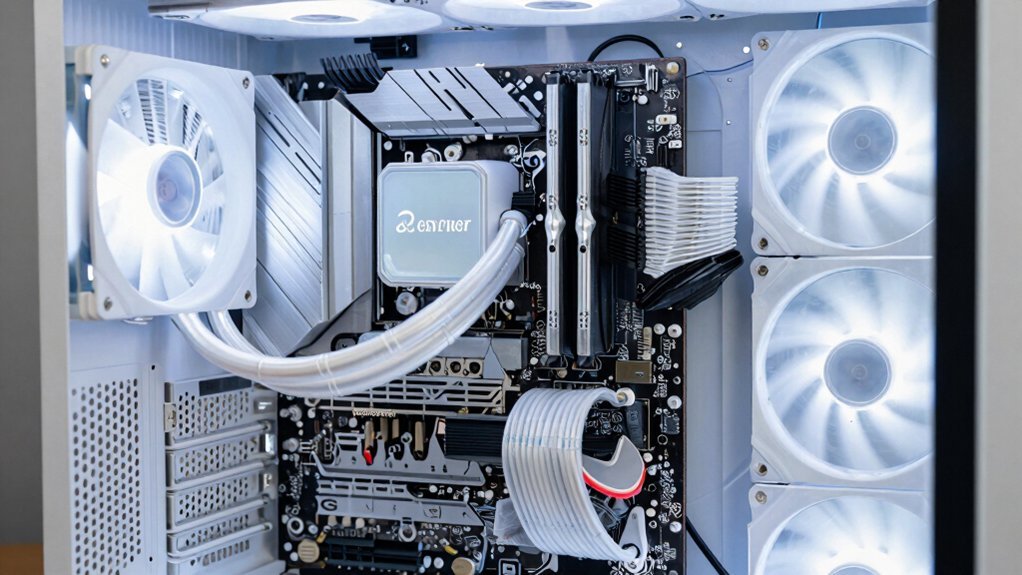 plan water cooling loop layout carefully