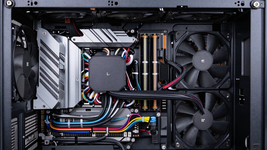 proper cable management improves airflow and temps