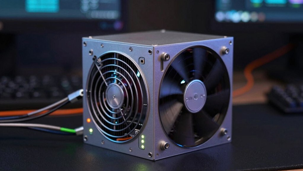 psu load drives fan noise