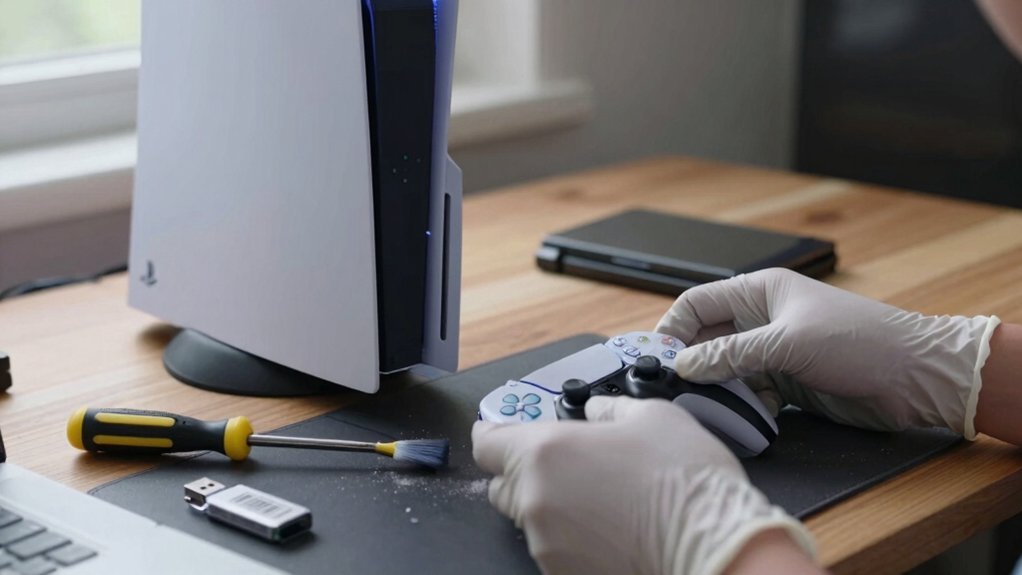 reset ps4 ps5 via usb update reinstall