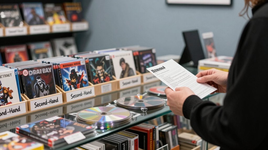 second hand game return policies