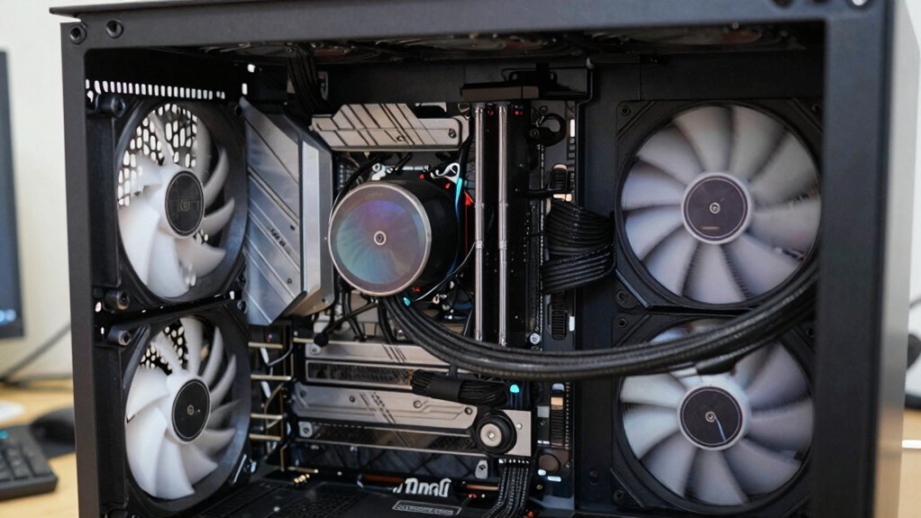 several low rpm fans outperform blower