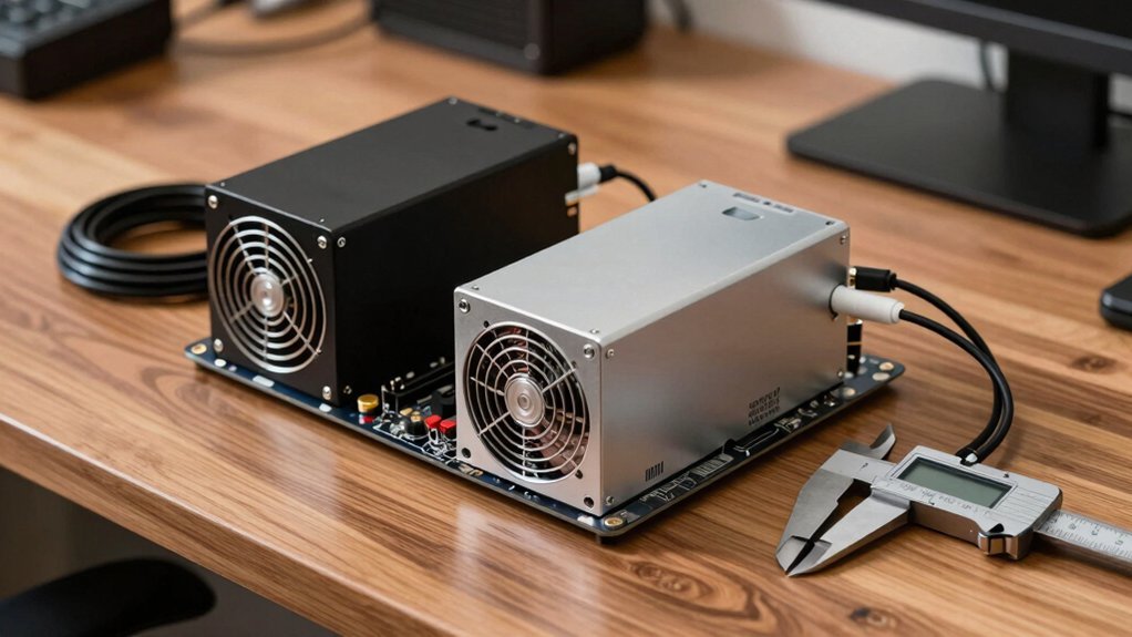side by side psu performance metrics