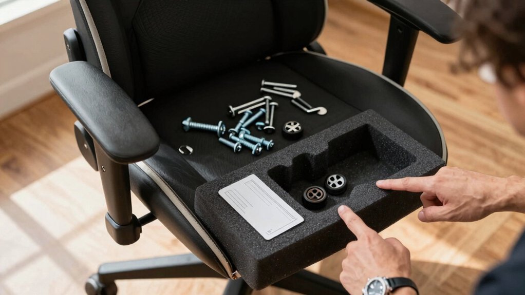 spot missing parts before assembly