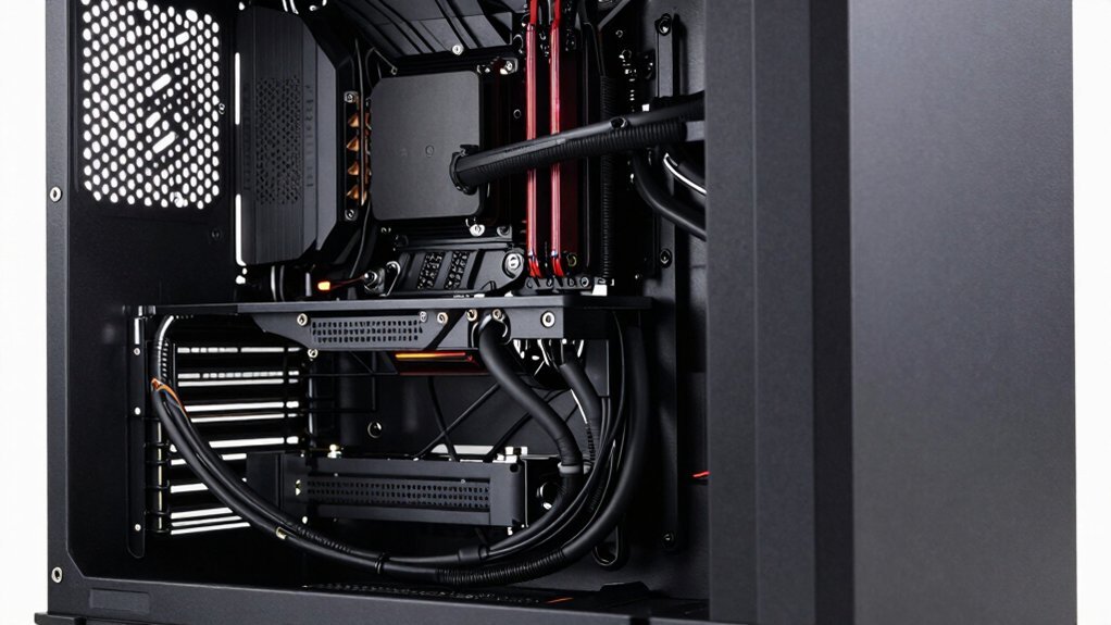 tangled cables choke airflow