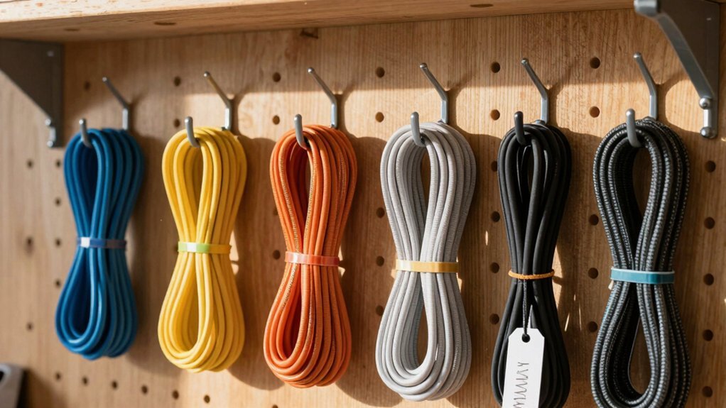 tool free cable organization setup