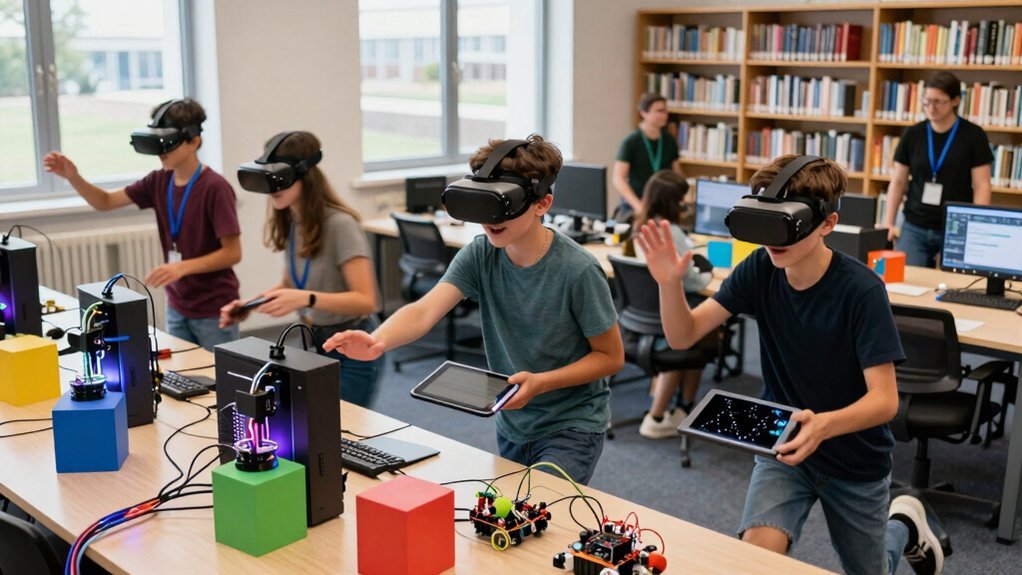 vr lab steam amazing race collaboration